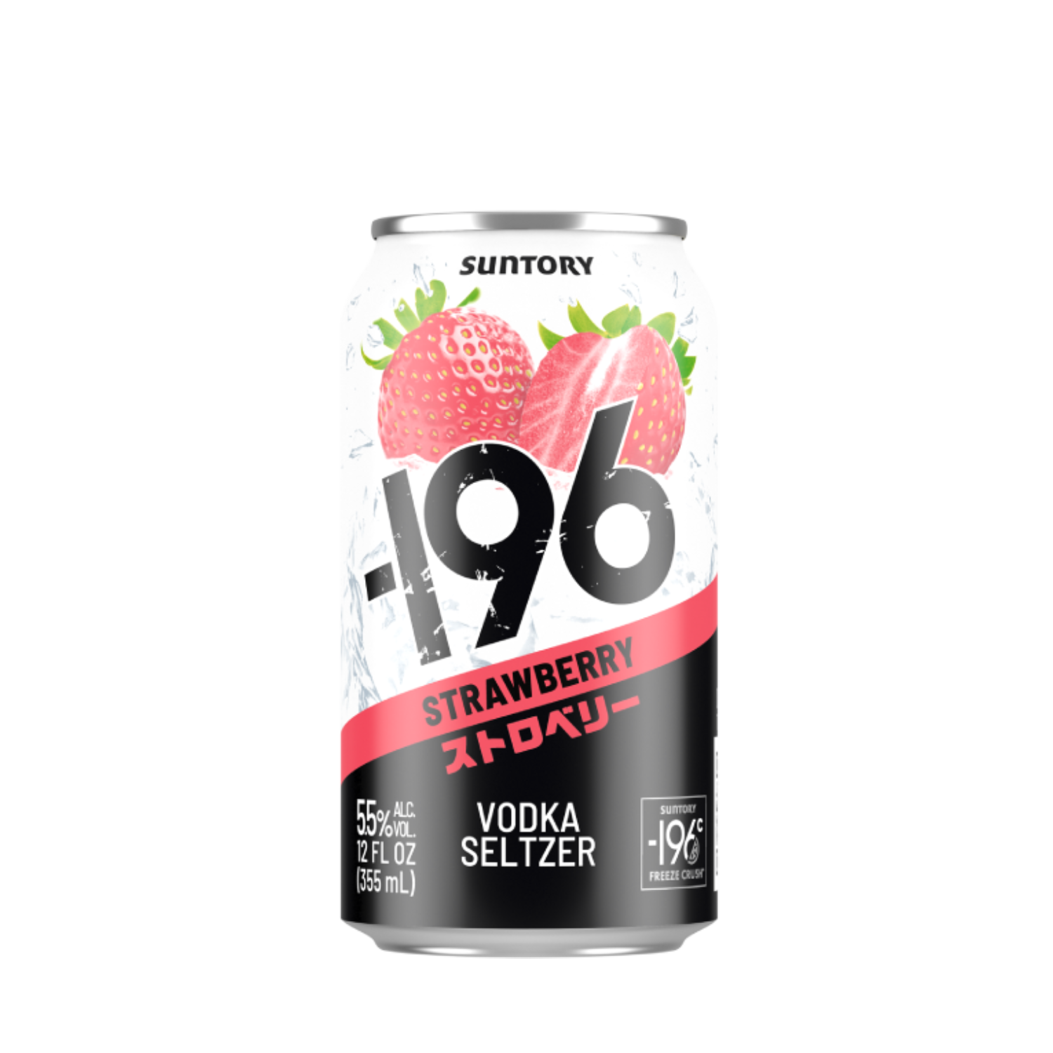 196 Vodka Seltzer Strawberry Ready to Drink | Minus196