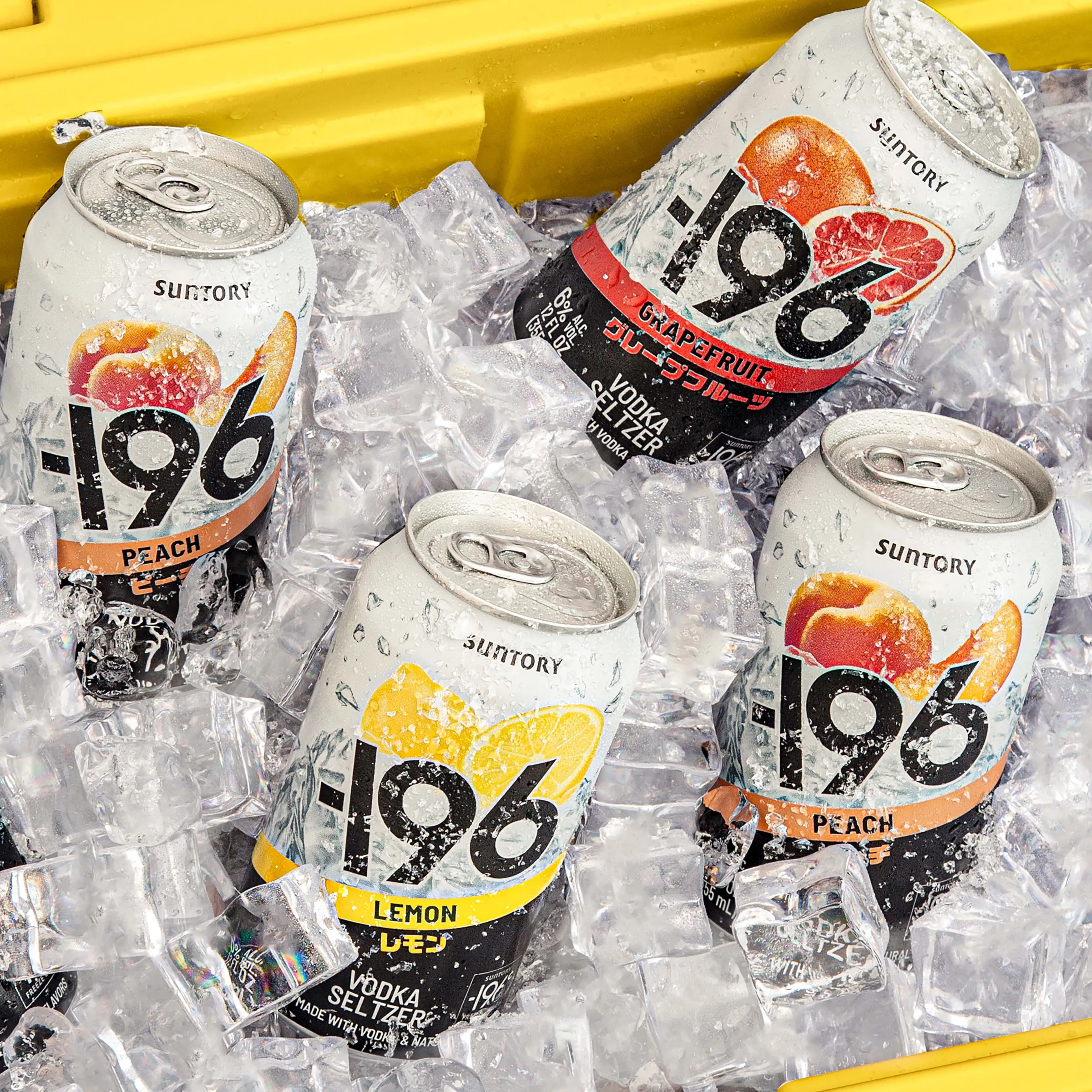 ソーダ 196 Vodka Seltzer with Whole Fruit Flavor | Minus196