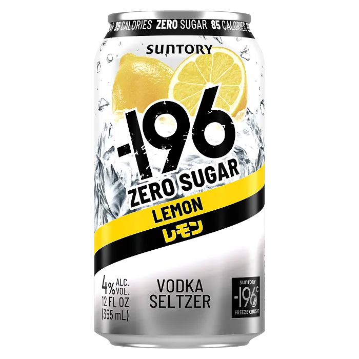 -196 Vodka Seltzer Lemon Zero Sugar​
