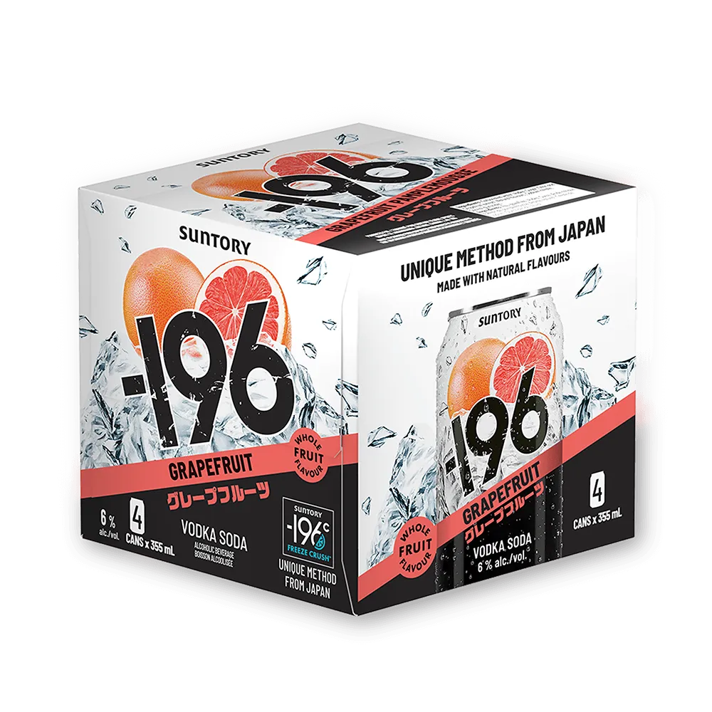 Vodka Soda Grapefruit Pack Ice Splash Graphics 196