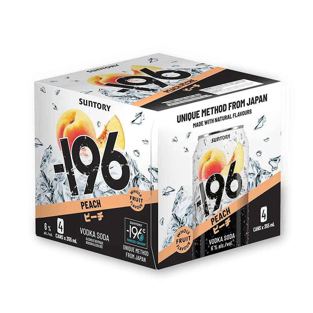 Vodka Soda Peach Pack Ice Splash Graphics 196
